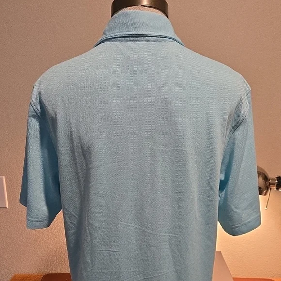 Paul Smith Light Blue Polo with Multicolor Stripes - Picture 6 of 10